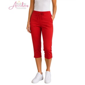 Enjoy Broek capri travel - Rood 870715 Enjoy Broek capri travel - Rood 870715